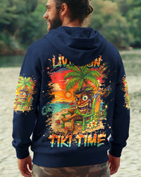 LIVING ON TIKI TIME ALL OVER PRINT  - TLHG1703262