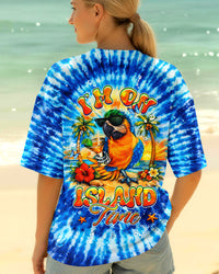 I'M ON ISLAND TIME PARROT ALL OVER PRINT  - TLHG0503261