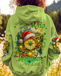 NOT ALL WHO WANDER ARE LOST COMPASS CHRISTMAS ALL OVER PRINT - TYQY2610231