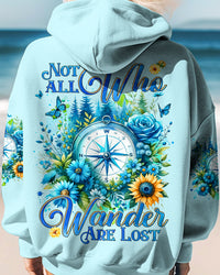 NOT ALL WHO WANDER ARE LOST COMPASS ALL OVER PRINT - TYQY0412233