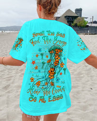 SMELL THE SEA FEEL THE BREEZE JELLYFISH ALL OVER PRINT - TLNZ3108231