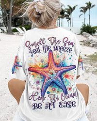 SMELL THE SEA FEEL THE BREEZE STARFISH ALL OVER PRINT - TLNZ2706234