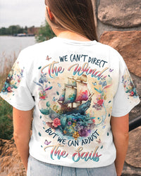 WE CAN'T DIRECT THE WIND SAIL FLOWERSALL OVER PRINT - YHLN2106231