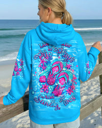 LIFE IS BETTER IN FLIP-FLOPS AND SANDY TOES ALL OVER PRINT   - TLHG0203261