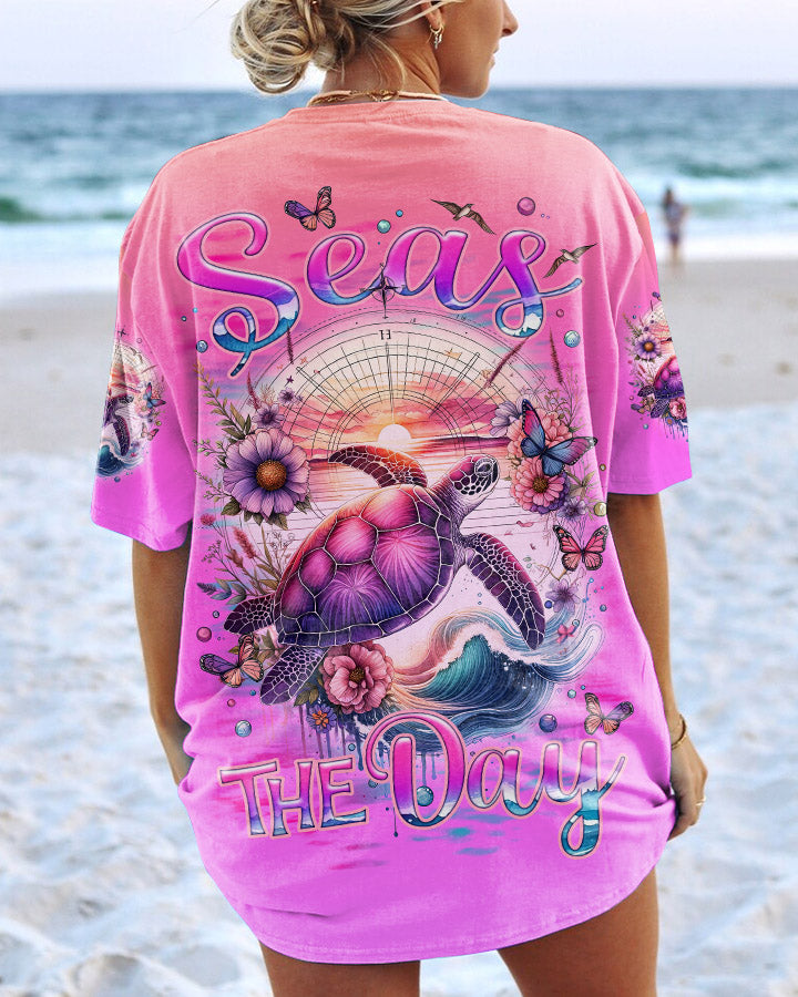 SEAS THE DAY TURTLE ALL OVER PRINT - TLNZ0612233
