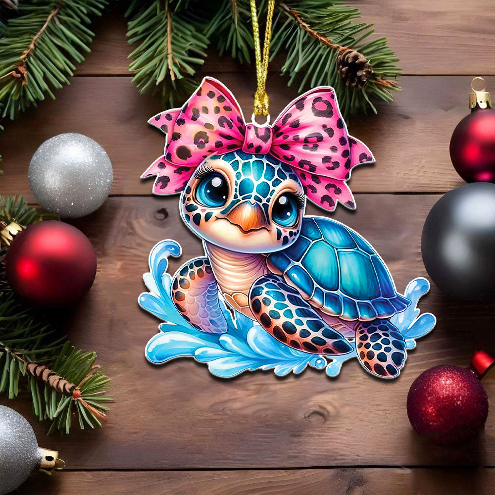 CUTE TURTLE ORNAMENT & KEYCHAIN - YHHG0809257