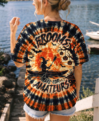BROOMS ARE FOR AMATEURS KAYAK HALLOWEEN ALL OVER PRINT - TLHG2207263