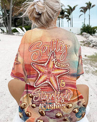 SALTY KISSES AND STARFISH WISHES ALL OVER PRINT - TLNZ1007233