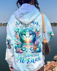 AN OCEAN BREEZE SEAHORSE ALL OVER PRINT - TLNZ1812232