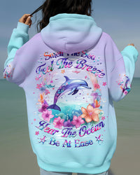 SMELL THE SEA FEEL THE BREEZE DOLPHIN ALL OVER PRINT - YHHG2511252