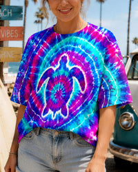 PSYCHEDELIC TURTLE SWIRL ALL OVER PRINT - TYLN1708263