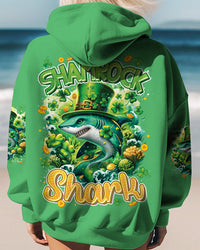 SHAMROCK SHARK PATRICK'S DAY ALL OVER PRINT - TYQY1201241