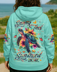 SANDY TOES SUNKISSED NOSE TURTLE ALL OVER PRINT - YHHG2207253