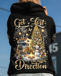 GET LOST IN THE RIGHT DIRECTION CHRISTMAS ALL OVER PRINT - TLNZ2310234