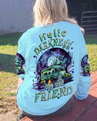 HELLO DARKNESS MY OLD FRIEND HALLOWEEN ALL OVER PRINT - TLNZ1808232