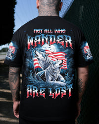 NOT ALL WHO WANDER ARE LOST WOLF ALL OVER PRINT    - TLNZ1007252