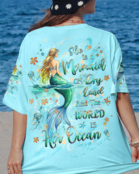 SHE IS A MERMAID ALL OVER PRINT - YHHG1606251