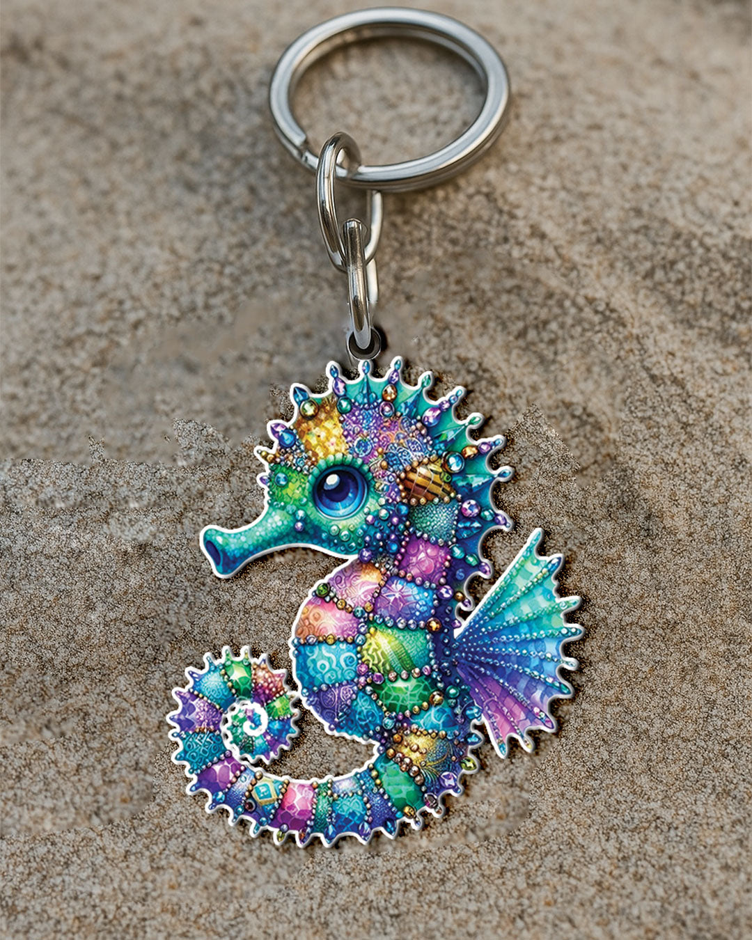 ADORABLE SEAHORSE ORNAMENT & KEYCHAIN - YHLN1709255