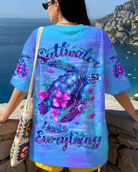 SALTWATER HEALS EVERYTHING TURTLE ALL OVER PRINT - YHHG1410253