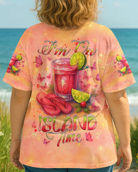 I'M ON ISLAND TIME ALL OVER PRINT - YHHG1006252