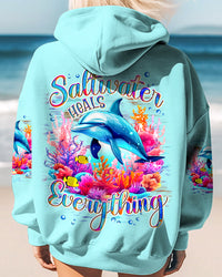 SALTWATER HEALS EVERYTHING DOLPHIN ALL OVER PRINT - TYQY0702241