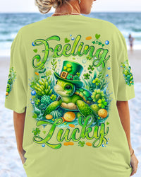FEELING LUCKY TURTLE PATRICK'S DAY ALL OVER PRINT - TYQY1501244