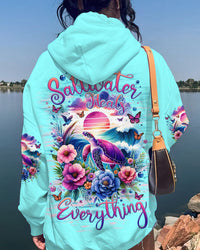 SALTWATER HEALS EVERYTHING TURTLE ALL OVER PRINT - TLNZ0512233