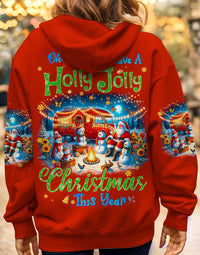 OH BY GOLLY CHRISTMAS ALL OVER PRINT - TYQY0711232