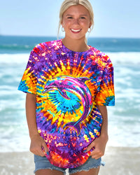 VIBRANT VORTEX DOLPHIN SUN ALL OVER PRINT - YHHG0402262