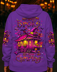 MY BROOM BROKE SO NOW HALLOWEEN CAMPING ALL OVER PRINT - YHHG3007253