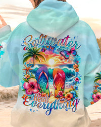 SALTWATER HEALS EVERYTHING FLIP FLOPS ALL OVER PRINT - TYQY0112233