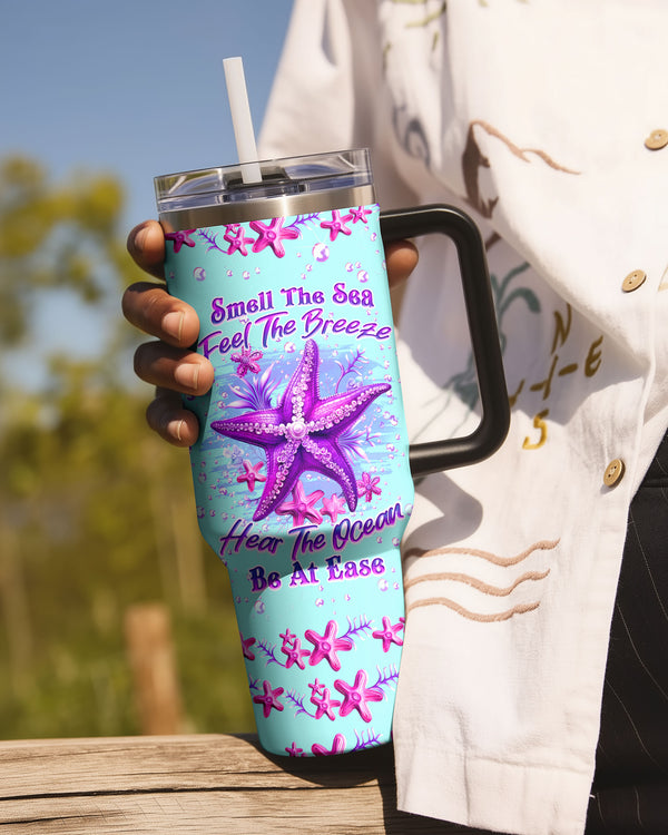 SMELL THE SEA FEEL THE BREEZE STARFISH TUMBLER - YHLN1009255
