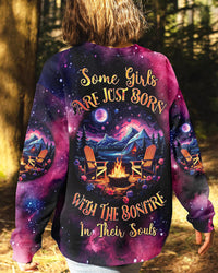 SOME GIRLS ARE JUST BORN BONFIRE ALL OVER PRINT - TLNZ1010233