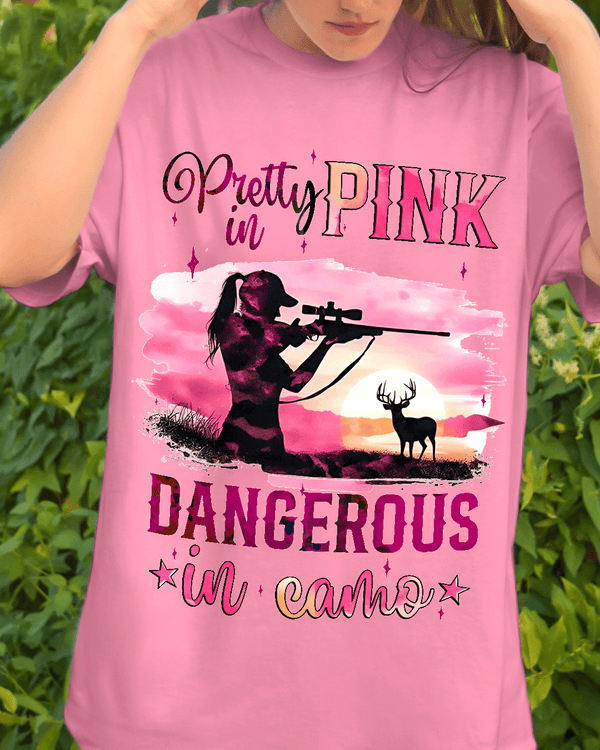 PRETTY IN PINK HUNTING COTTON SHIRT - TYQY0111249