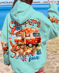 CAMPERS HAVE SMORE FUN CHRISTMAS ALL OVER PRINT - TYQY0910233