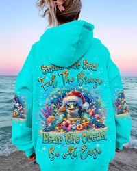 SMELL THE SEA FEEL THE BREEZE TURTLE CHRISTMAS ALL OVER PRINT - TLNZ2810232