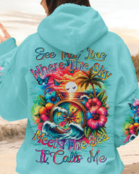 THE SKY MEETS THE SEA ALL OVER PRINT - TYQY2111234