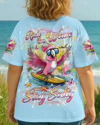 RIDE THE WAVE STAY SALTY ALL OVER PRINT - YHHG1507252