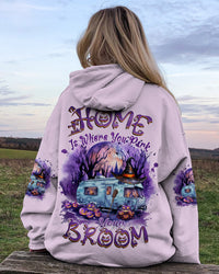 HOME IS WHERE YOU PARK YOUR BROOM HALLOWEEN ALL OVER PRINT - TLNZ2208234