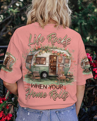 LIFE ROCKS WHEN YOUR HOME ROLLS ALL OVER PRINT - TLNZ1210232