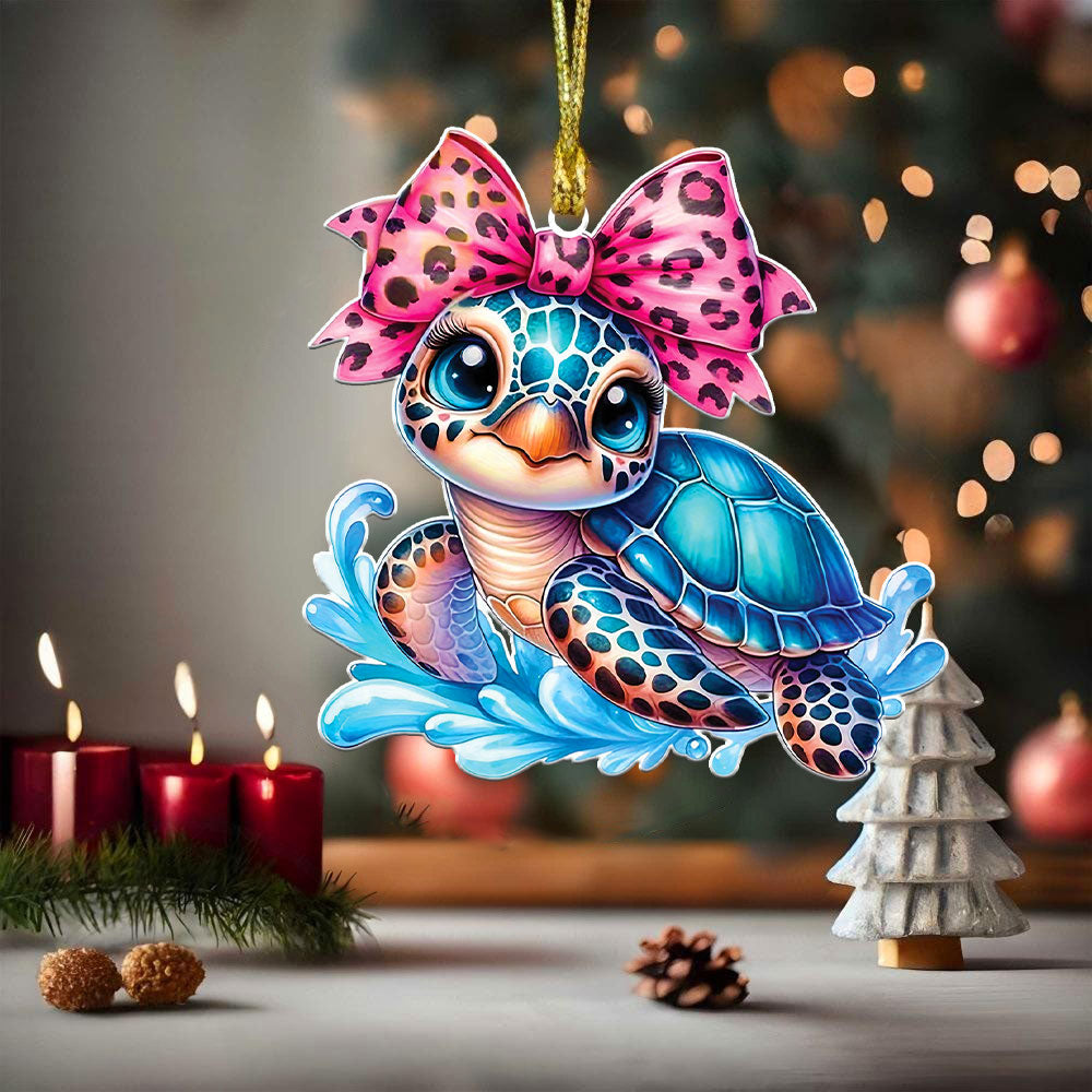 CUTE TURTLE ORNAMENT & KEYCHAIN - YHHG0809257