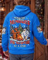 MAKING MEMORIES ONE CAMPFIRE AT A TIME BIGFOOT CHRISTMAS ALL OVER PRINT - YHLN0810263