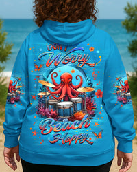 DON'T WORRY BEACH HAPPY OCTOPUS ALL OVER PRINT - YHHG0907253