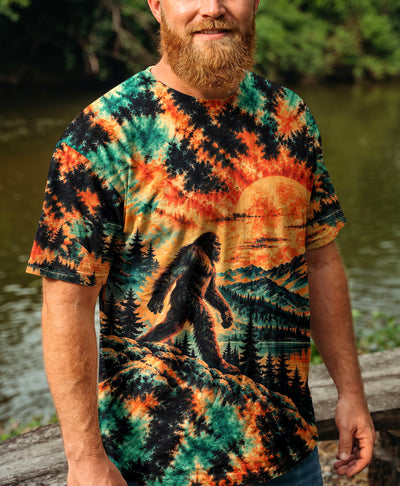 EMBER TEAL BIGFOOT WILDERNESS ALL OVER PRINT - YHHG0910262
