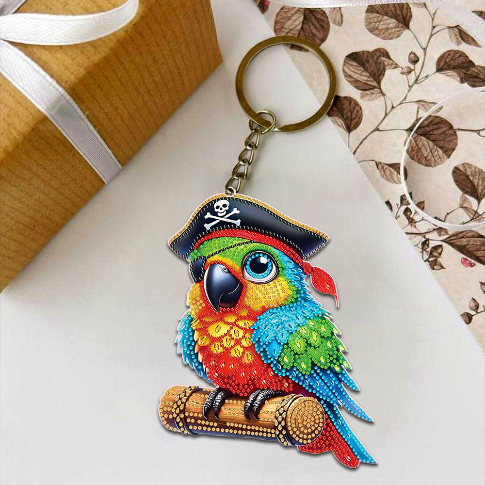 PIRATE PARROT ORNAMENT & KEYCHAIN - YHHG2108255