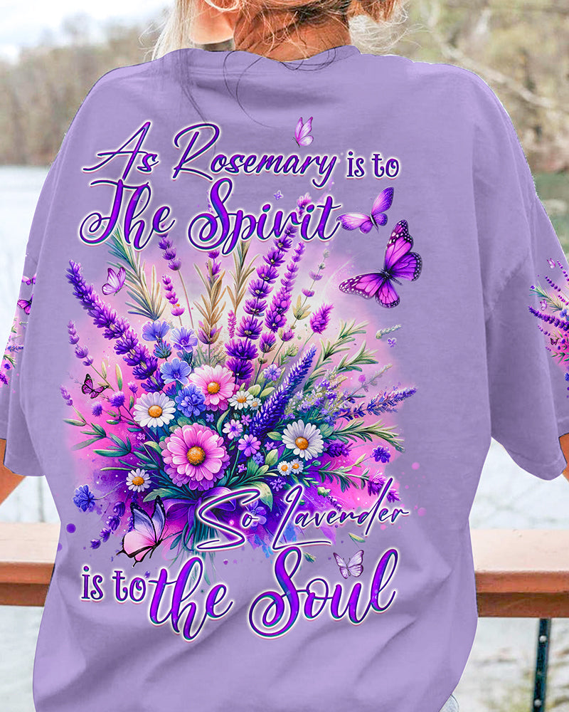 LAVENDER IS TO THE SOUL ALL OVER PRINT - TYQY1812231