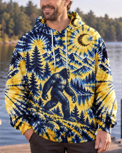 BIGFOOT INDIGO GOLD BURST ALL OVER PRINT - YHLN1510261