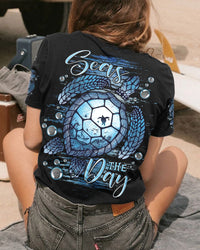 SEAS THE DAY TURTLE ALL OVER PRINT - TLNZ0307233