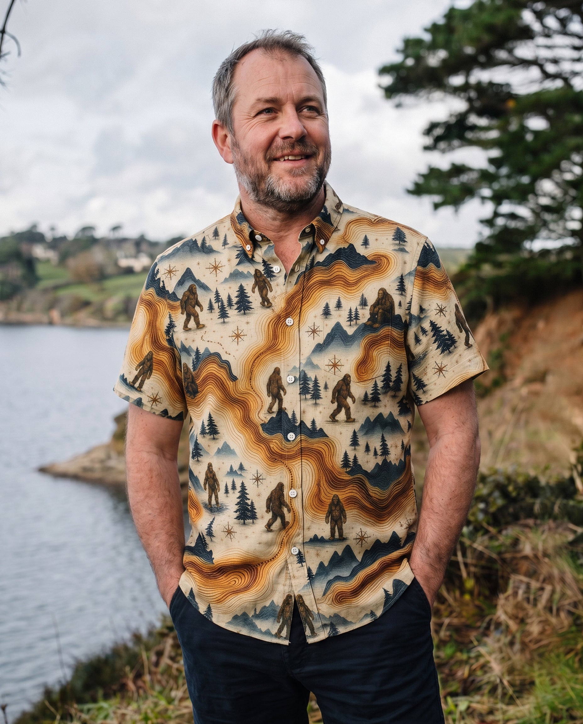 bigfoot dress shirt Bigfoot Sasquatch