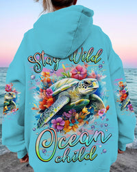 STAY WILD OCEAN CHILD TURTLE ALL OVER PRINT - TLNZ0112233